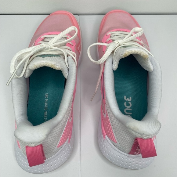 Adidas Defiant Speed Pink and White Athletic Shoes for Performance - Picture 3 of 6